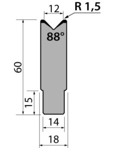 Cối Lắp Nhanh (AMADA) 88° AMR60.12.88