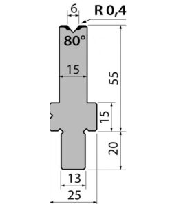 Cối Chấn (TRUMPF) 80° BMR55.06.80