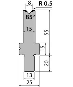 Cối Chấn (BYSTRONIC) 85° BMR55.08.85