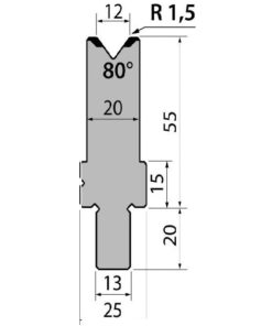 Cối Chấn (TRUMPF) 80° BMR55.12.80