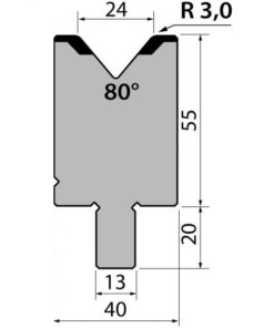 Cối Chấn (BYSTRONIC) 80° BMR55.24.80