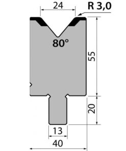 Cối Chấn (TRUMPF) 80° BMR55.24.80
