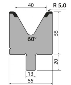 Cối Chấn (BYSTRONIC) 80° BMR55.40.60
