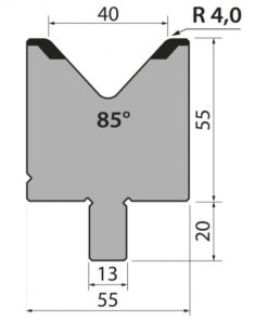 Cối Chấn (BYSTRONIC) 85° BMR55.40.85