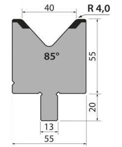 Cối Chấn (TRUMPF) 85° BMR55.40.85