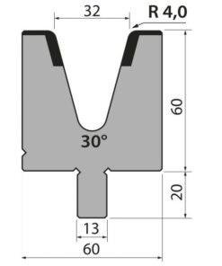 Cối Chấn (TRUMPF) 30° BMR60.32.30
