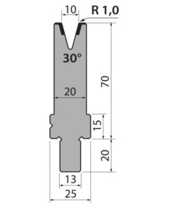 Cối Chấn (TRUMPF) 30° BMR70.10.30