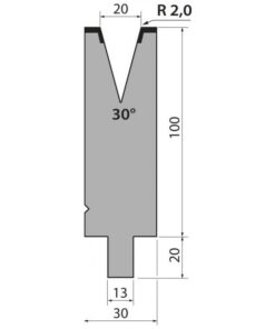 Cối Chấn (TRUMPF) 30° TMR100.20.30