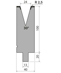 Cối Chấn (BYSTRONIC) 30° TMR100.24.30