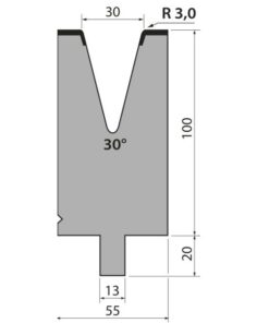 Cối Chấn (BYSTRONIC) 30° TMR150.30.30