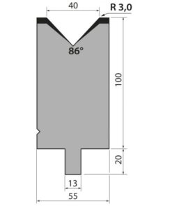 Cối Chấn (TRUMPF) 86° TMR100.40.86