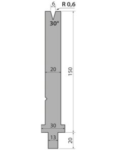 Cối Chấn (TRUMPF) 30° TMR150.06.30