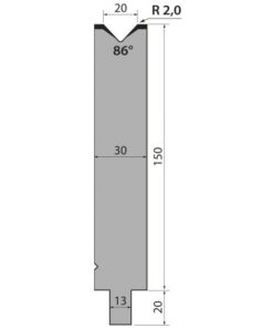Cối Chấn (TRUMPF) 86° TMR150.20.86