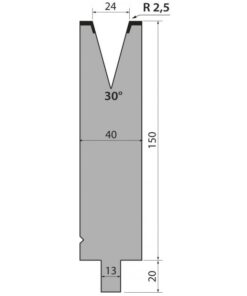 Cối Chấn (TRUMPF) 30° TMR150.24.30