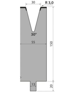 Cối Chấn (TRUMPF) 30° TMR150.30.30