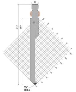 Dao Chấn (TRUMPF) 90° TPR237.90.R06