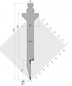 Dao Chấn (TRUMPF) 28° TPR276.28.R1