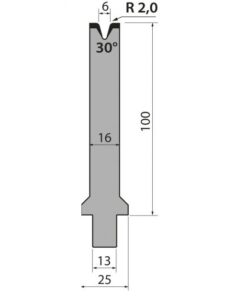 Cối Chấn (BYSTRONIC) 30° WMR100.06.30